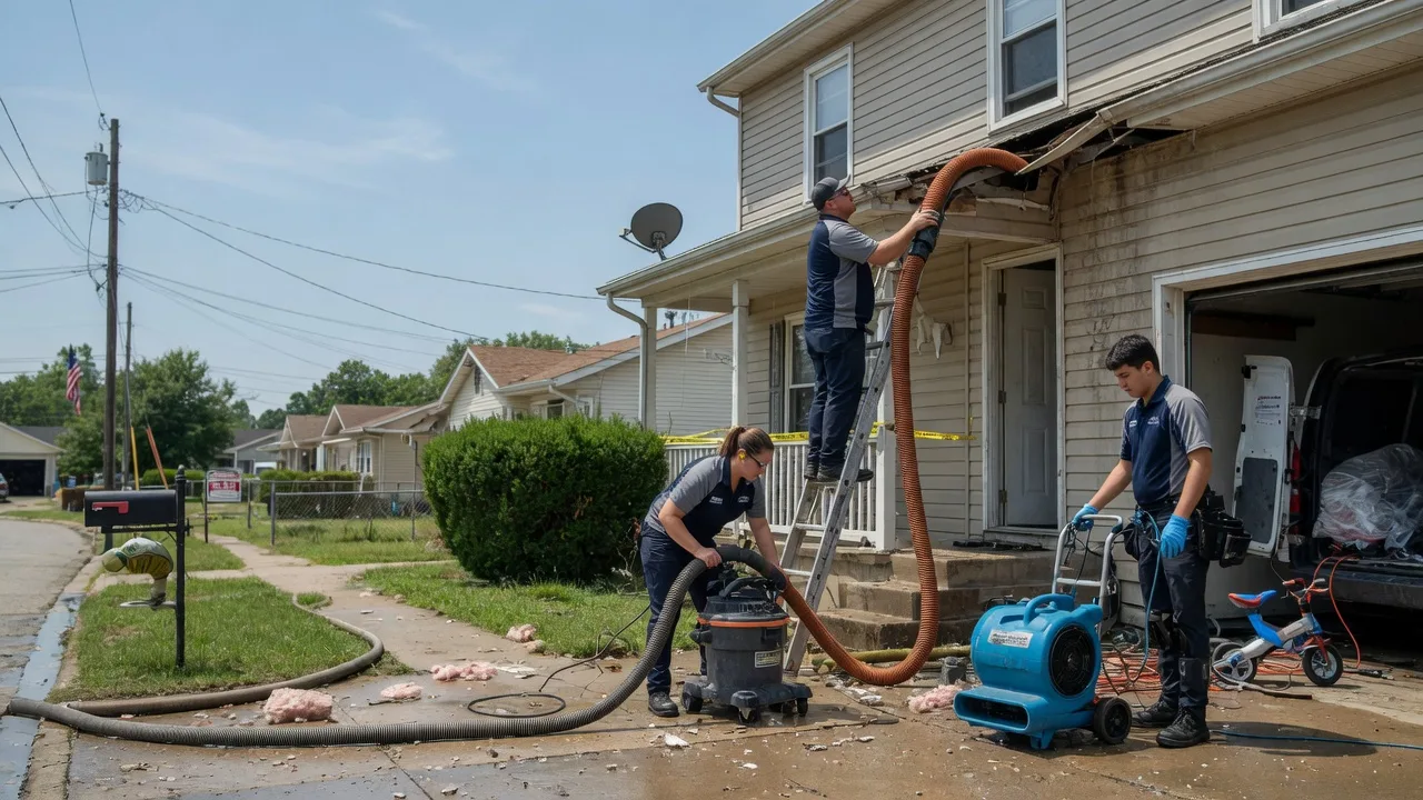 Water Damage Restoration in Wheatfield, IN near me